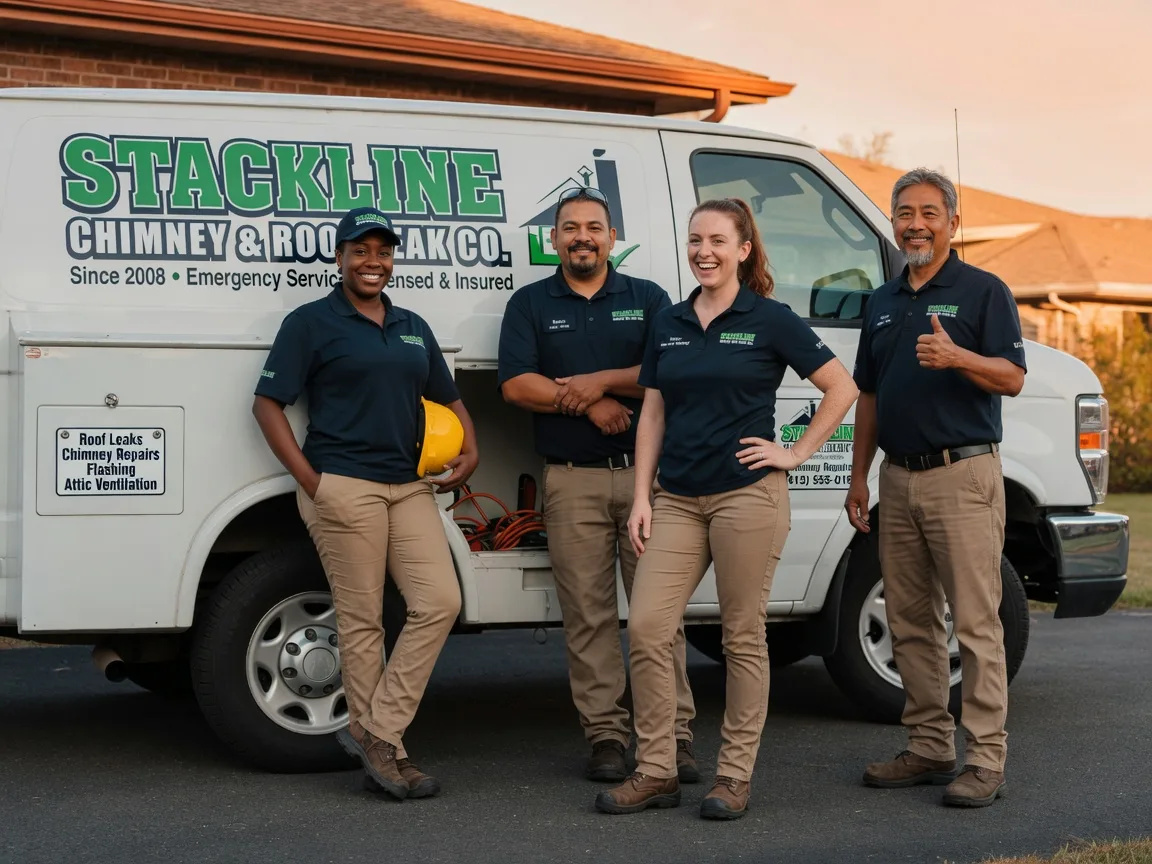 Chimney flashing repair company in Brantwood, WI